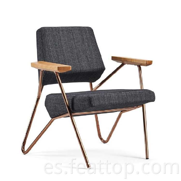 Alta evaluación italiana retro sillón vintage sillón para el hogar sillón de oficina suave